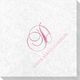 Elegant Initial Carte Embossed Napkins Image 3 of 3